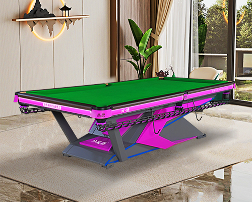 中式黑八台球桌